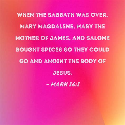 who is salome in the bible mark 16
